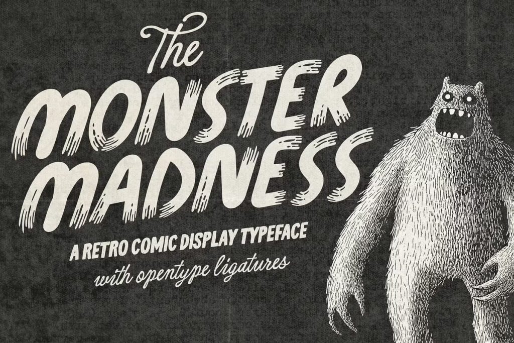 Monster Madness Typeface