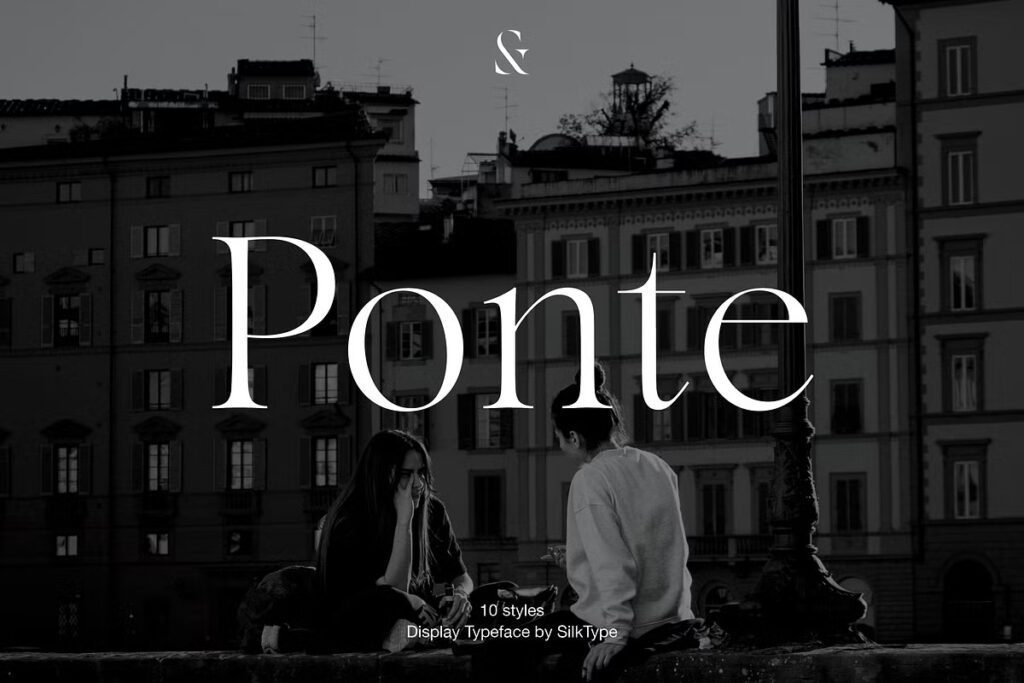 Ponte - 10 font family | Download