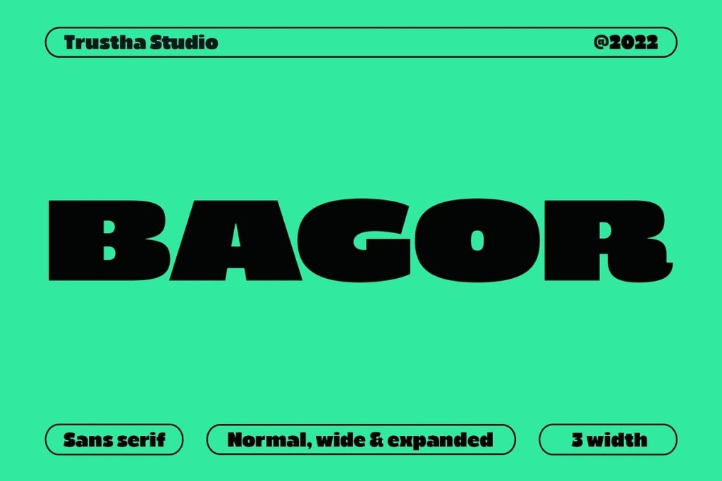 Bagor Font