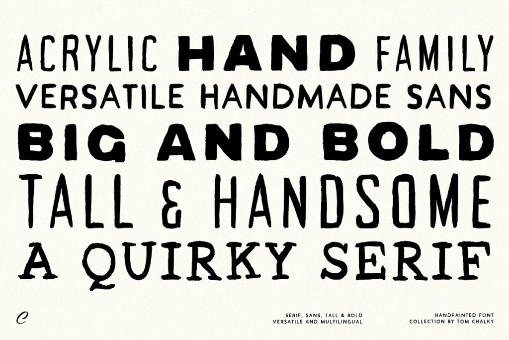 Brush Font Collection