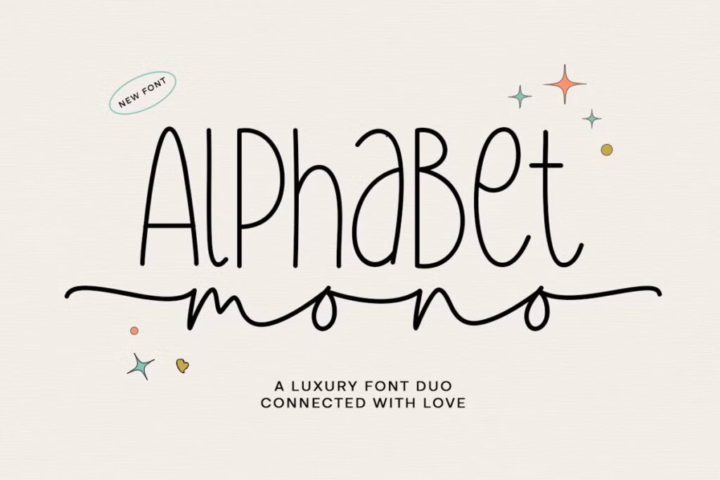 Alphabet Mono Duo
