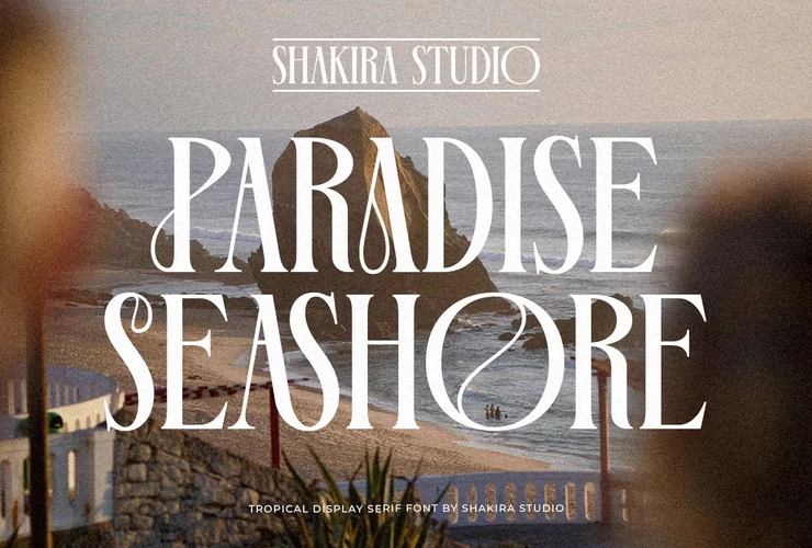 Paradise Seashore Tropical Serif
