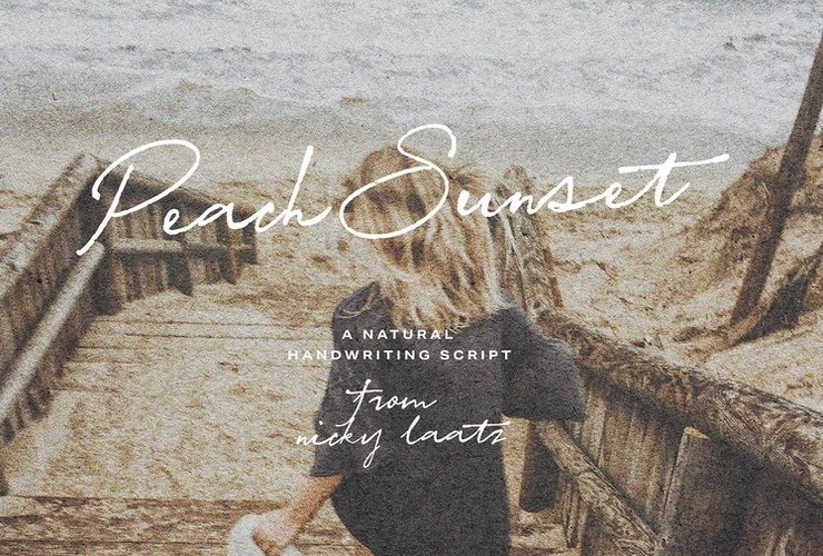 Peach Sunset Script