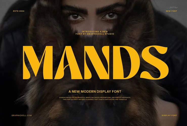 Mands Unique Serif Font