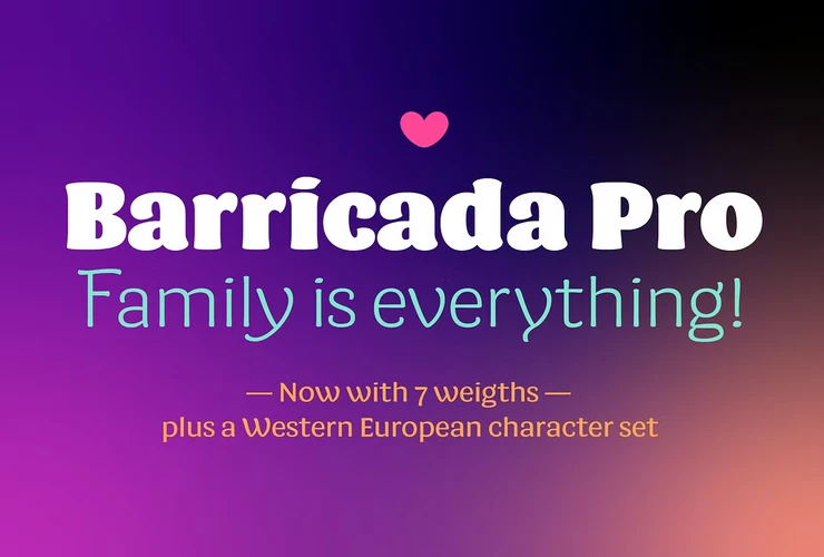 Barricada Pro Font