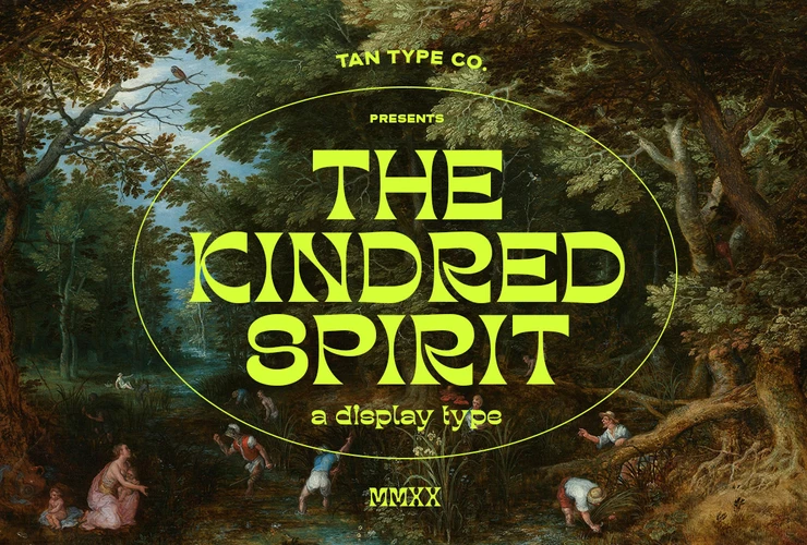 TAN KINDRED Font