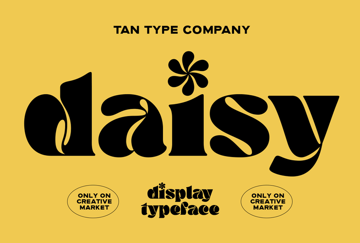 TAN DAISY Font