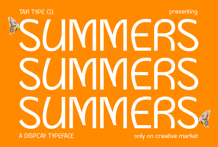 TAN SUMMERS Font