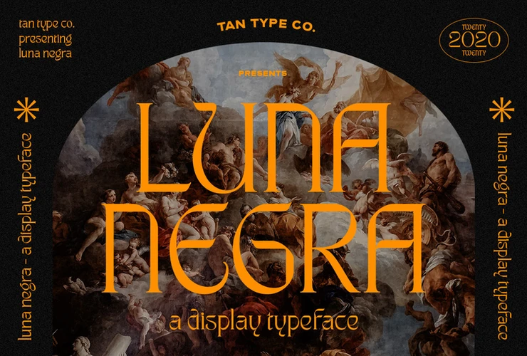 TAN LUNA NEGRA Font