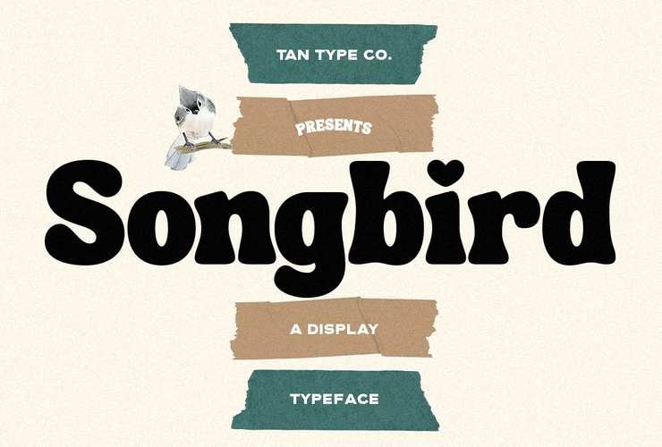 TAN SONGBIRD Font