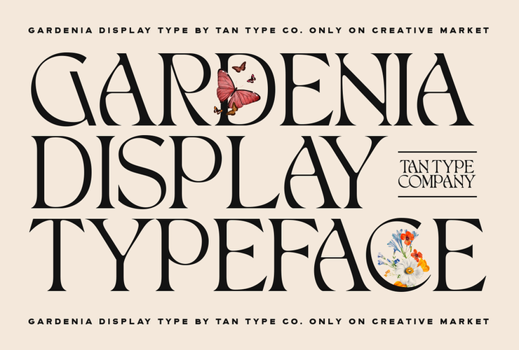 TAN GARDENIA Font