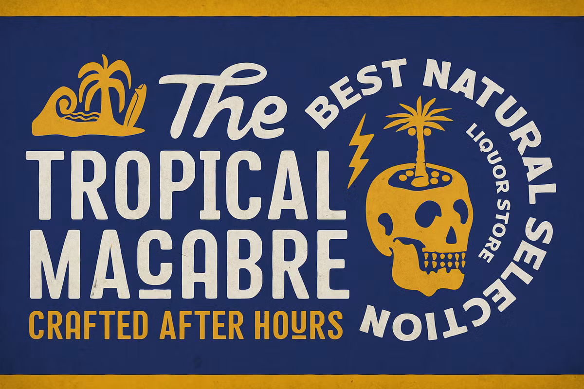 Boneyard Cruiser Typeface used in apparel and branding