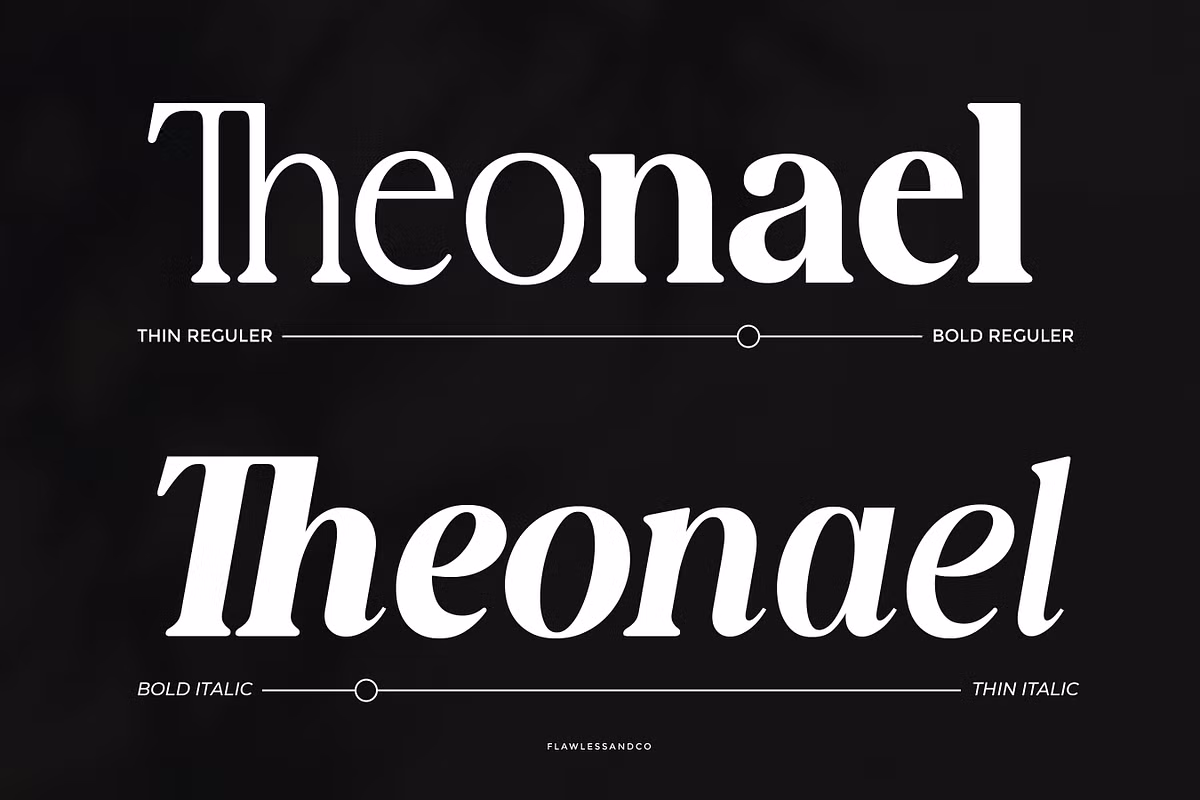 Close-up view of New Shuffle character sets