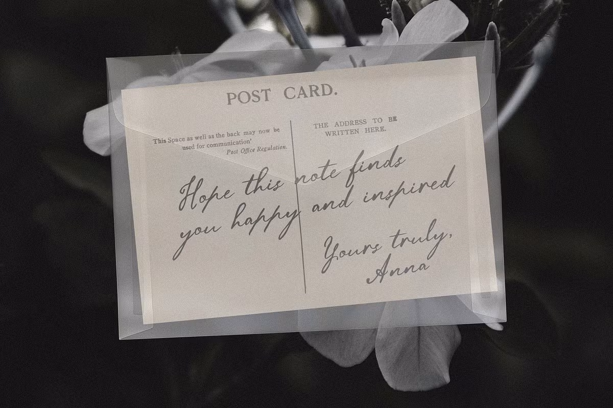 Font pairing example with Paper Soul