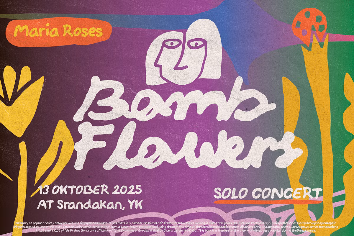 Sample of NAOVERA font with hand-drawn icons