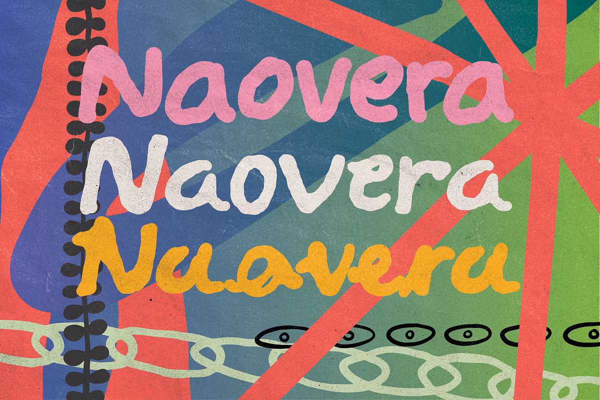 Display of NAOVERA used in branding and marketing material