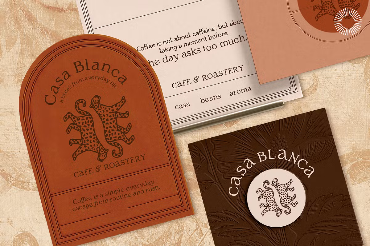 Example of Northfield font duo in use