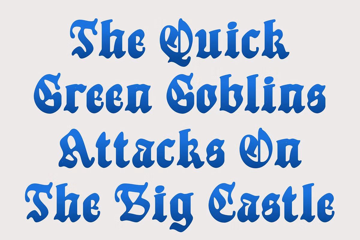 Detailed view of CS Rebelion Drawn font