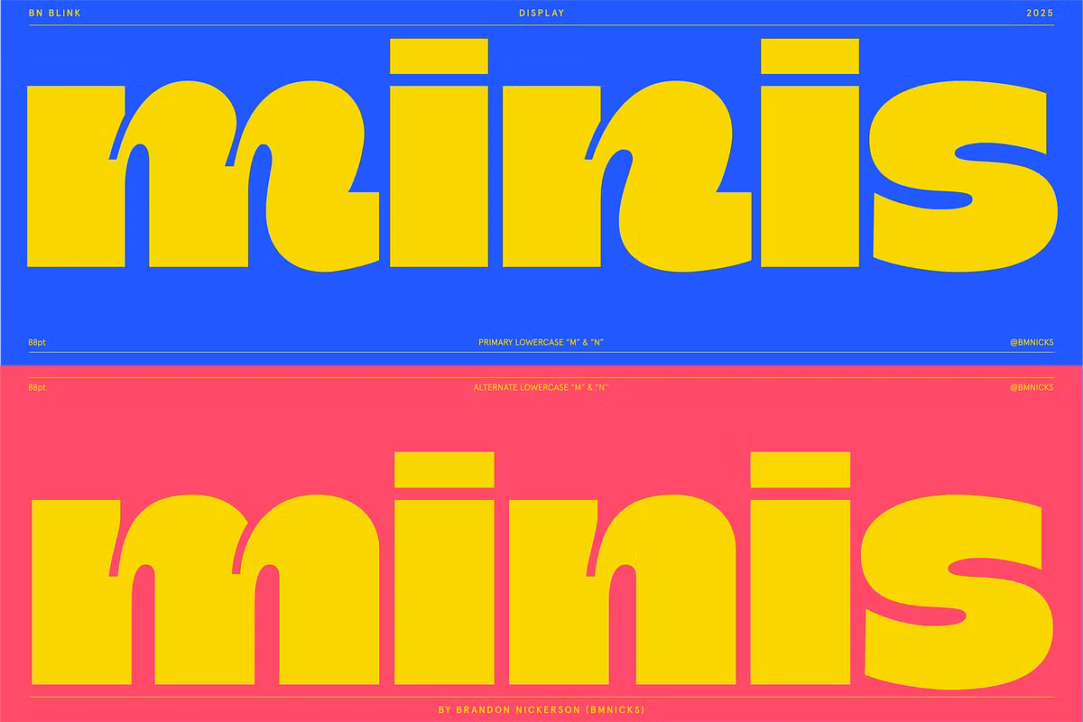 BN Blink used in branding and marketing