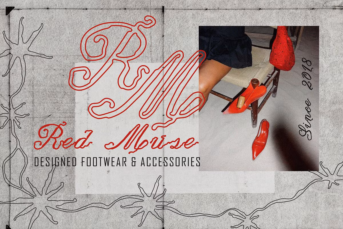 Stylish calligraphy showcasing the Star Mode font