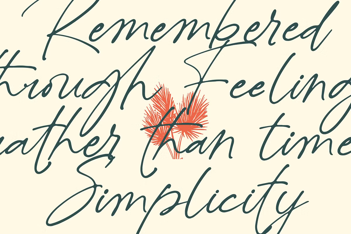 Visual representation of Peglastone font features