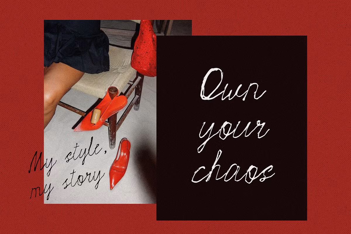 Preview of Red Strokes font style