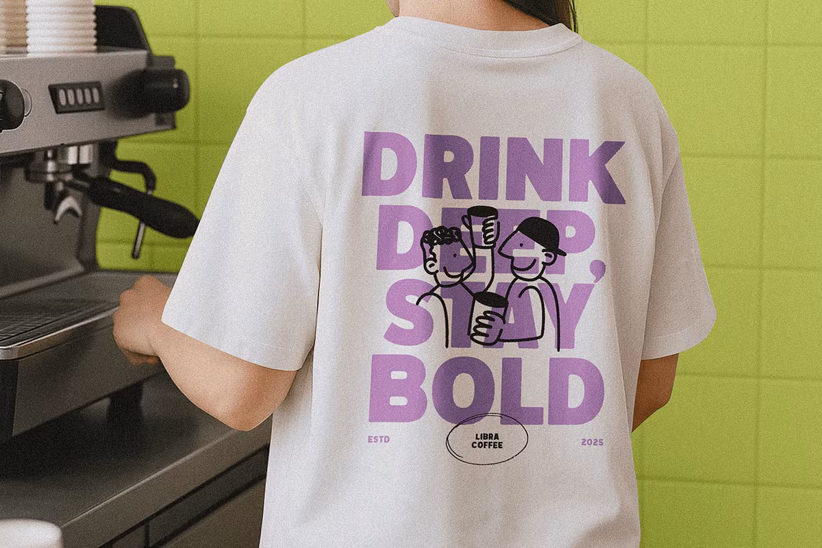 Grogia font used in various design contexts