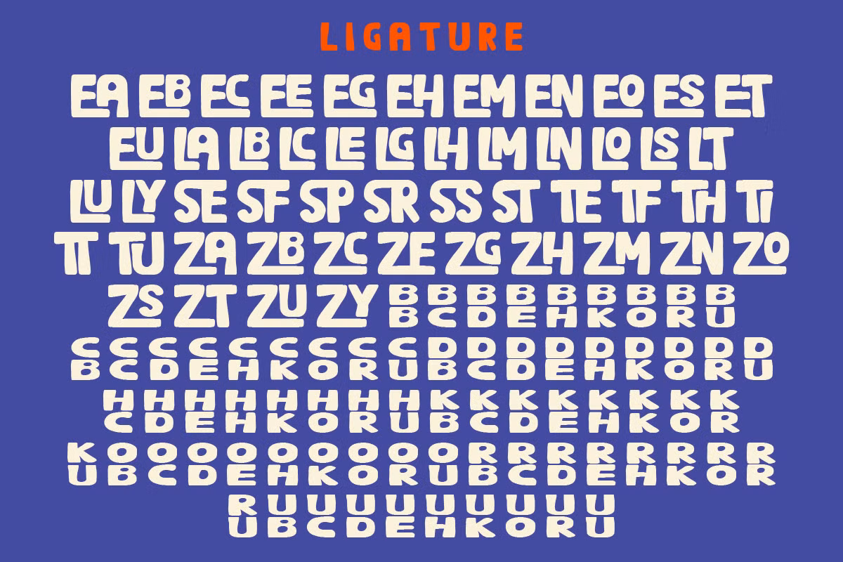 Example of ThickyStroke in minimalist design application