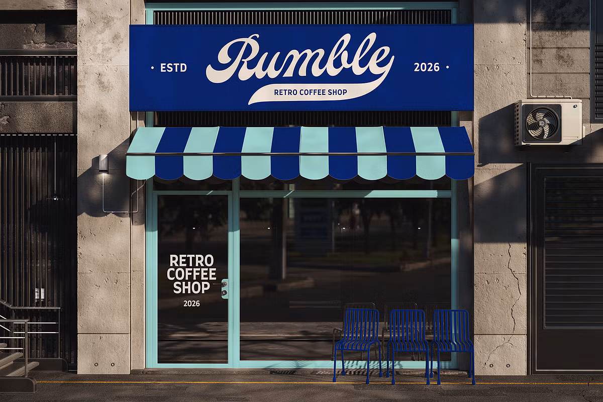 Various styles of Pearlside font displayed