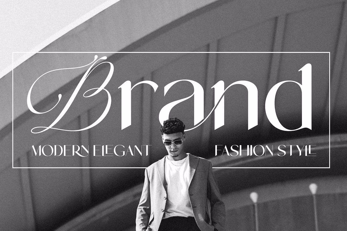 Extensive character set displayed in Editorial Adorn