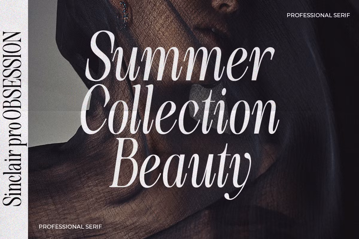 Visual representation of various styles in Sinclair Pro Obsession