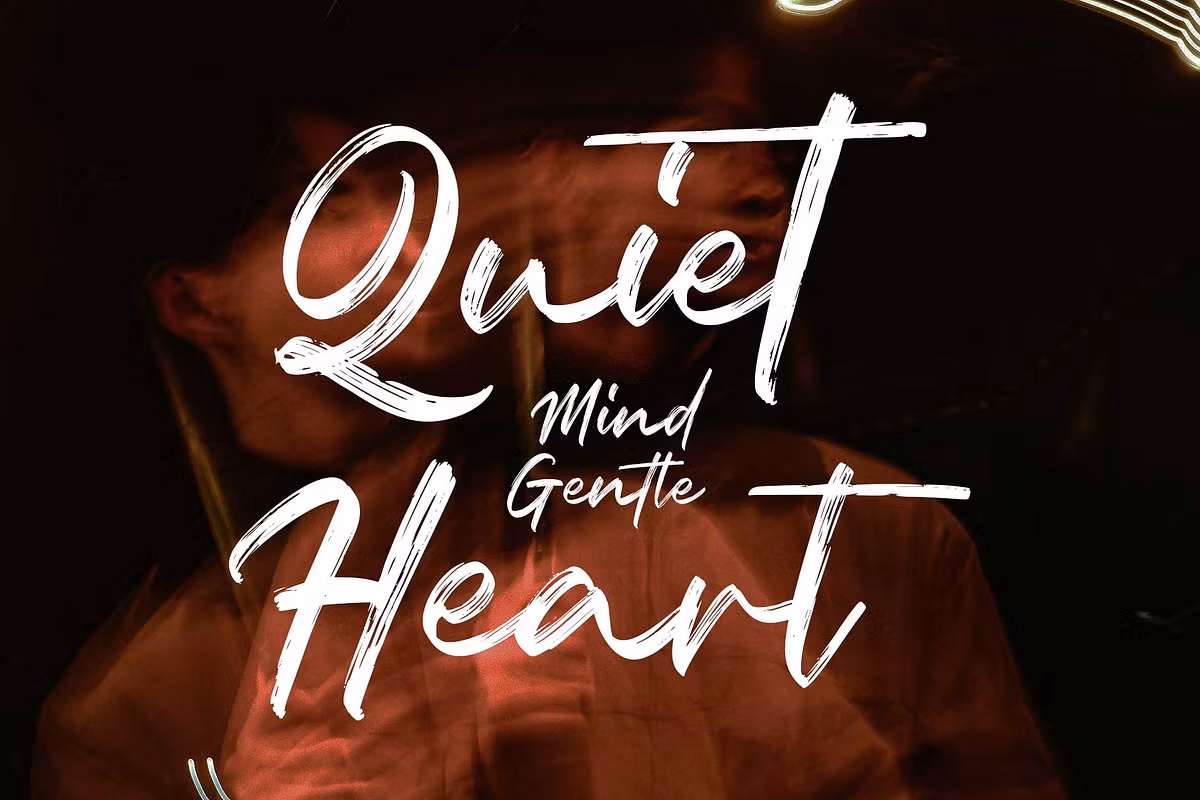 Visual example of Relsika font with dynamic styling