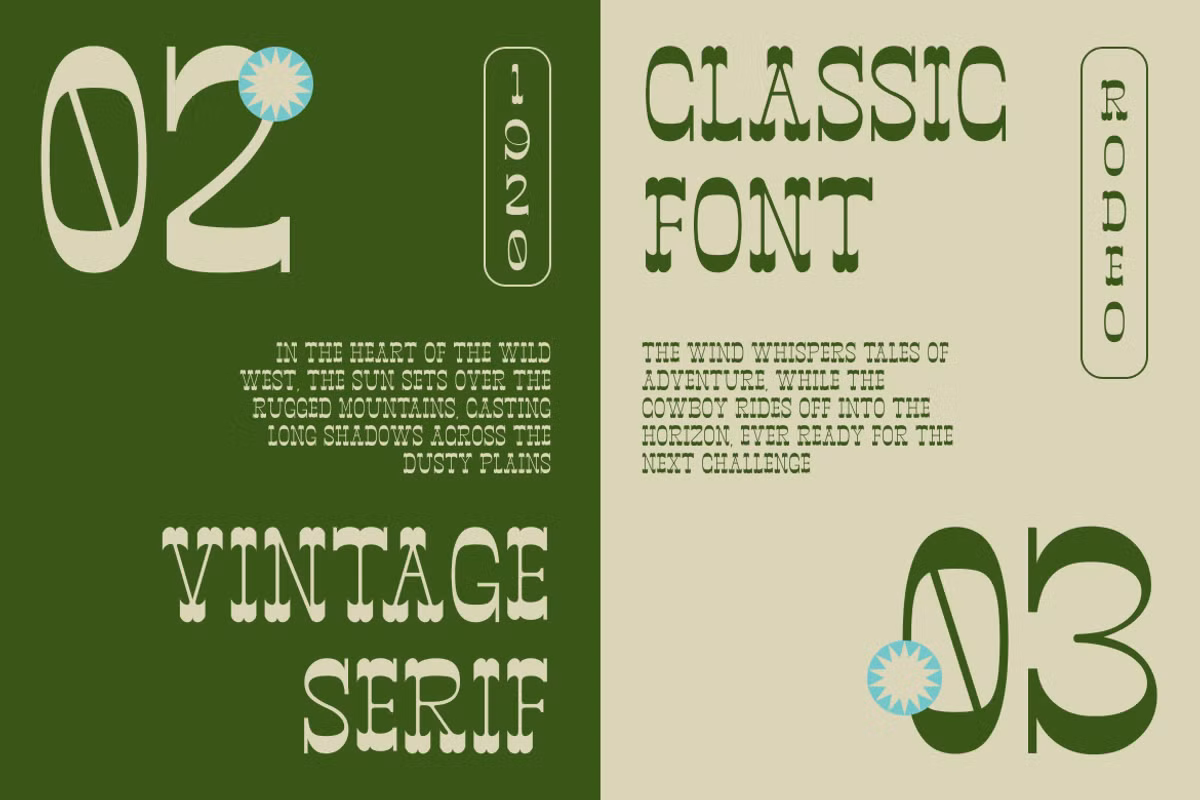 Sample of Rodeo Westwood on a country music poster