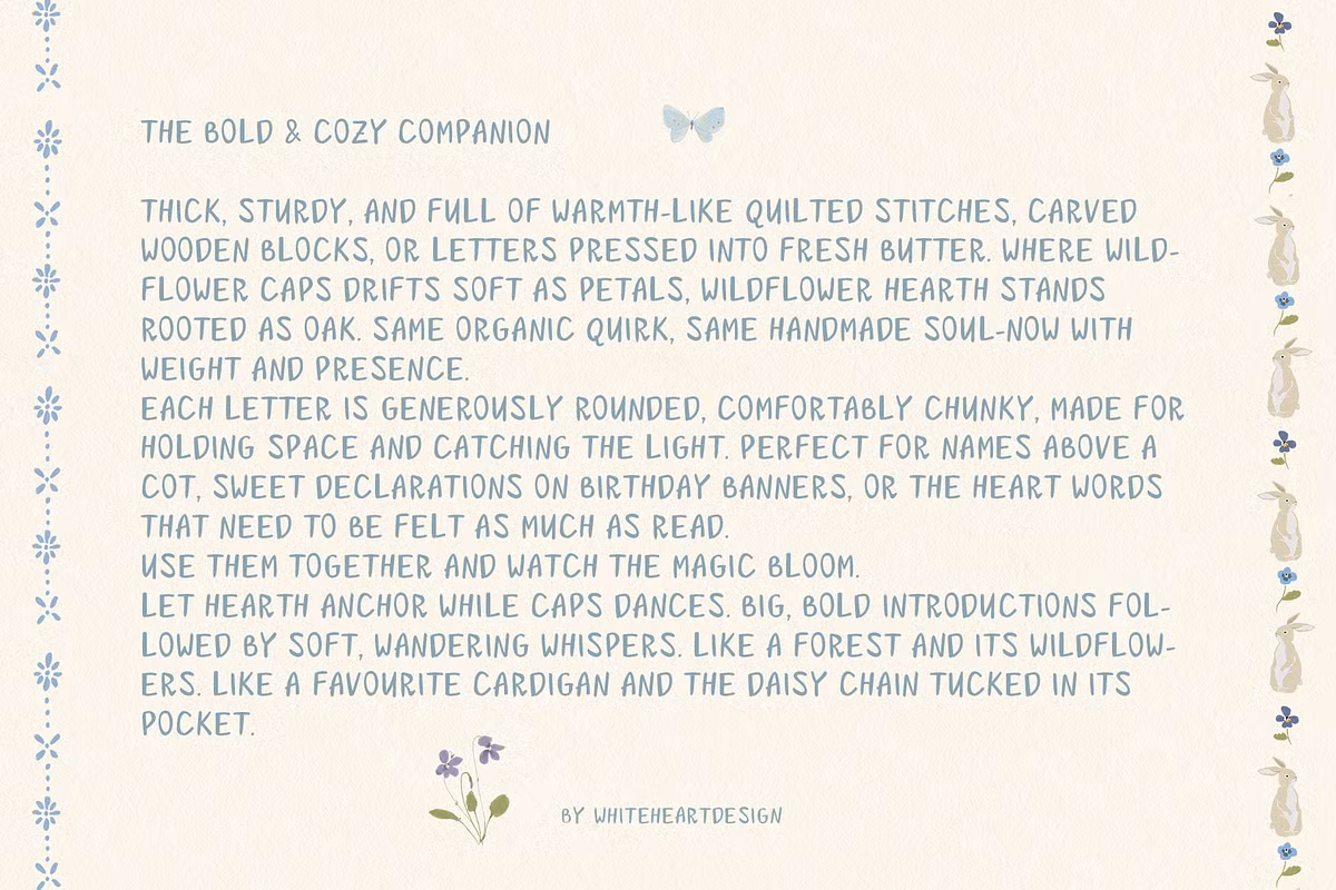 Mockup of packaging using Quirky Goose fonts