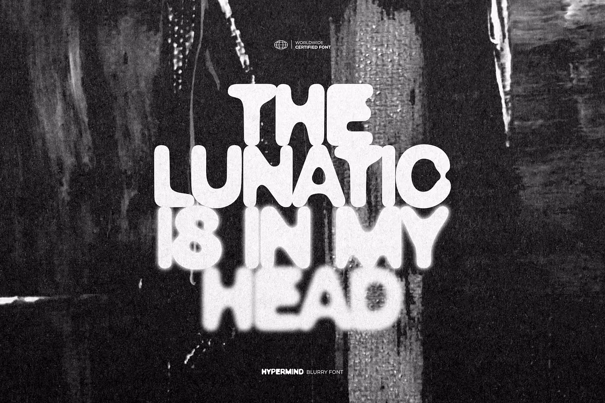 Examples of Hypermind in hipster branding and event posters