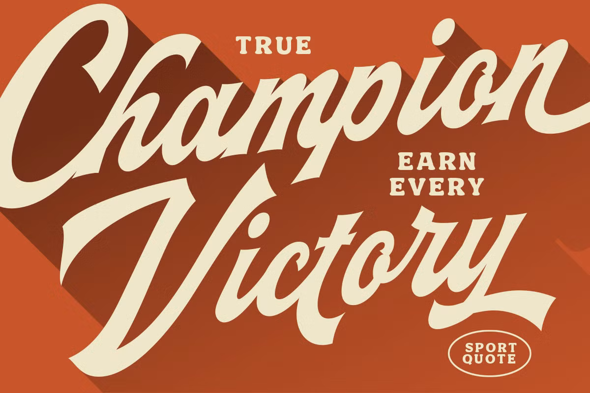 Maltone Script typeface examples displayed creatively