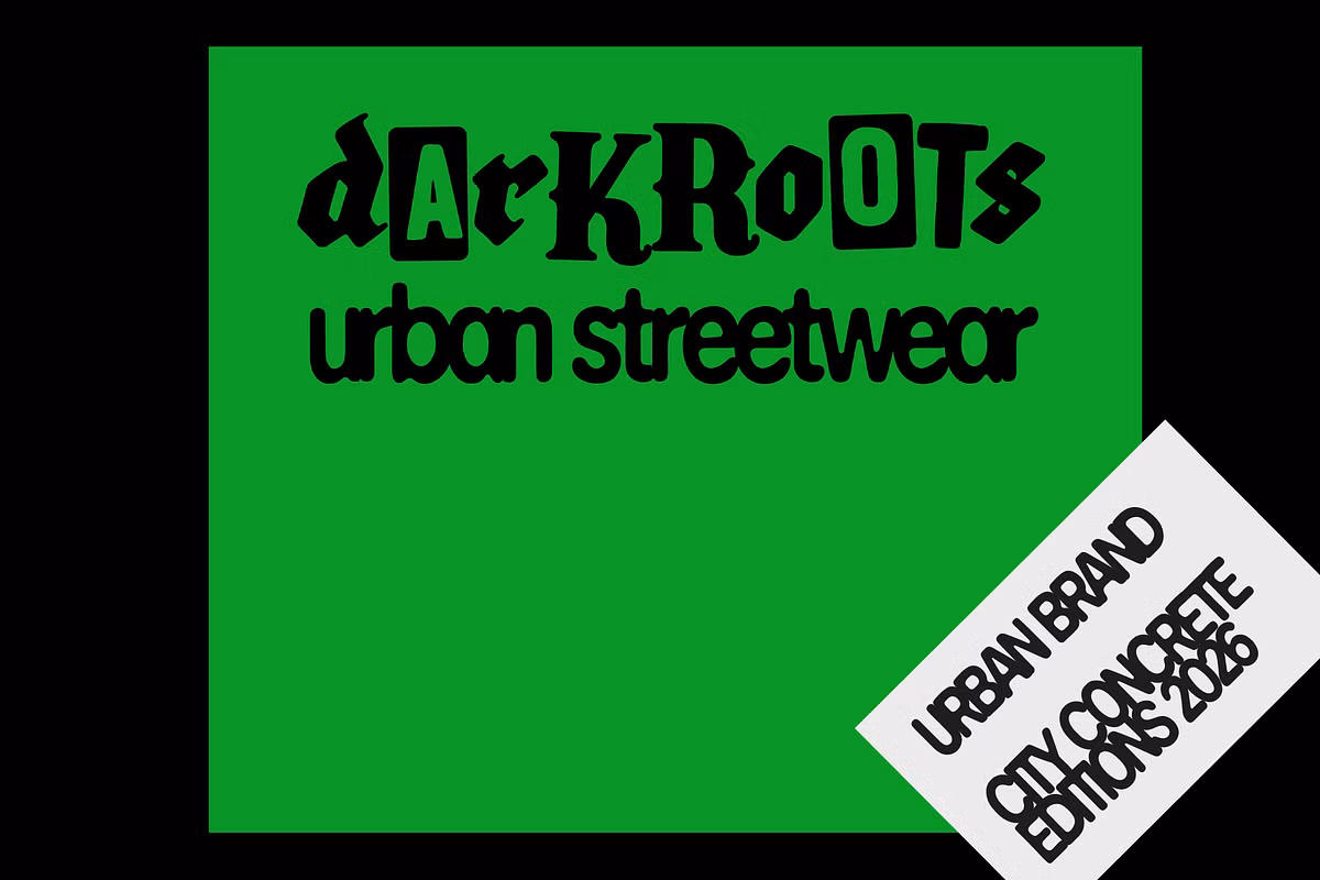 Visual examples of versatile typography for various urban projects