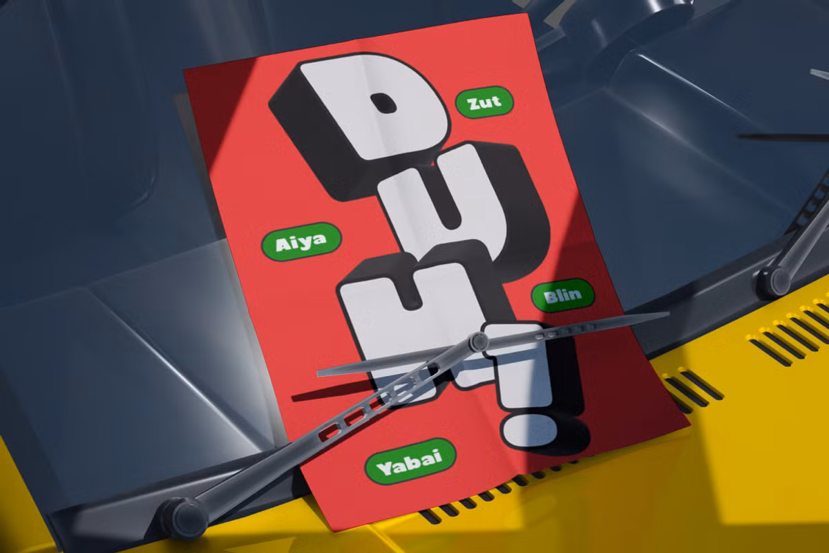 Thumpa font showcased across various devices