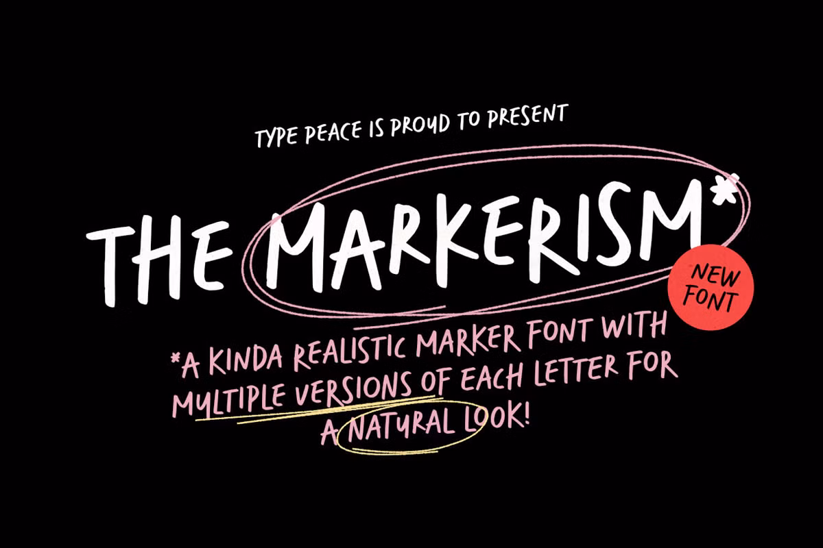 Nature-themed font designs showcasing Botanicale family.