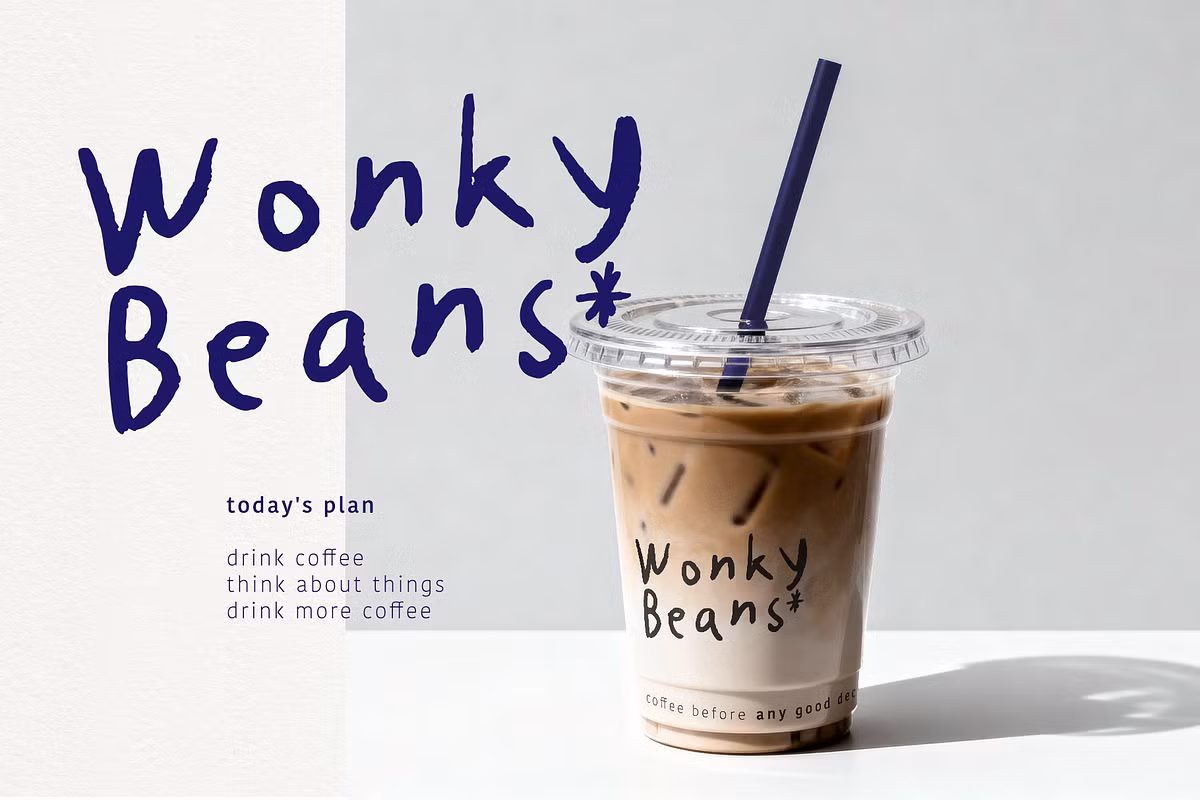 Multilingual characters of the font