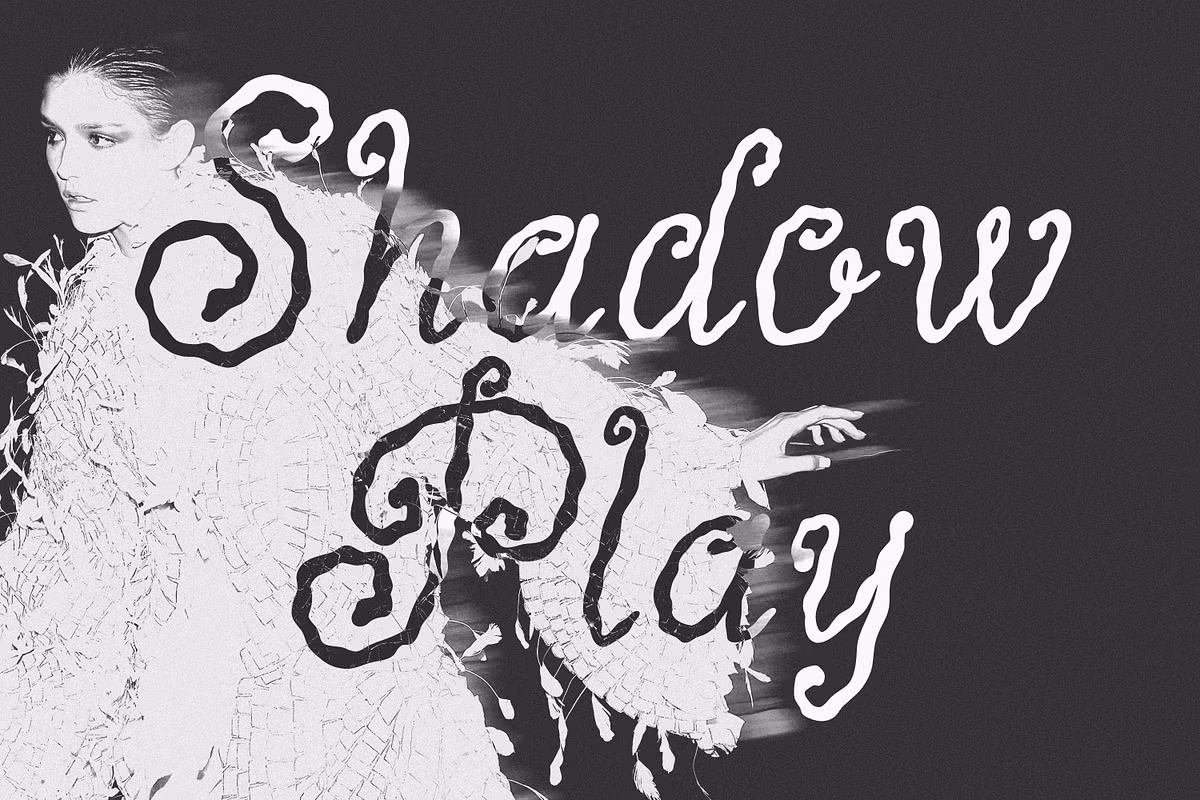 Stylish example of the Ombre font in use