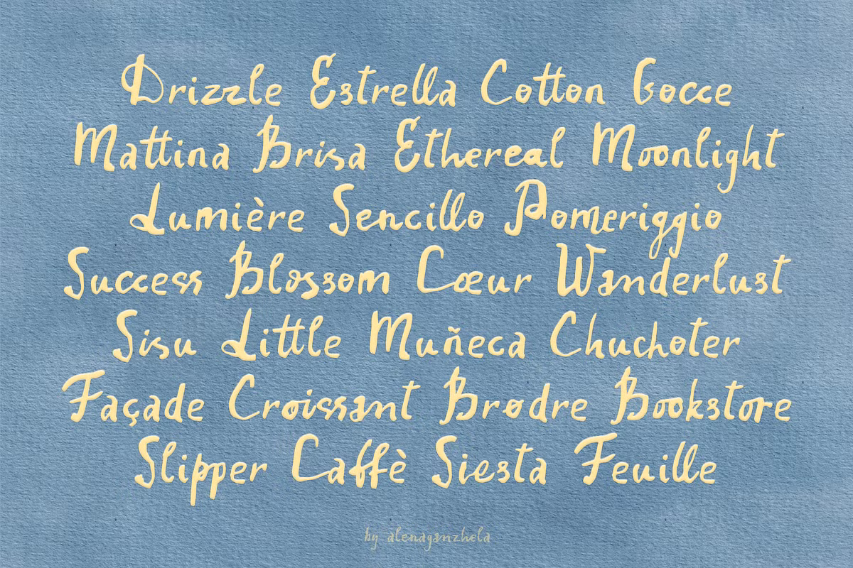 Marin Solis font in branding and packaging