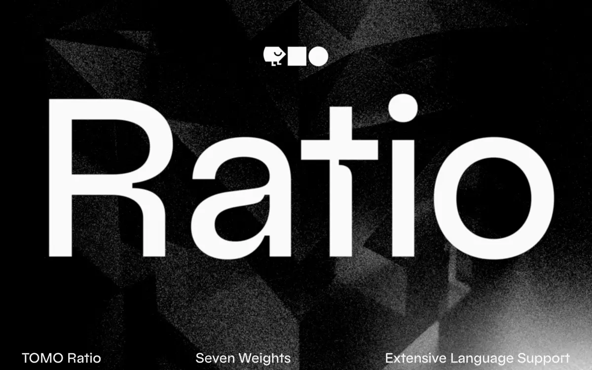 Ratio: a geometric sans with inktraps for corporate and editorial work