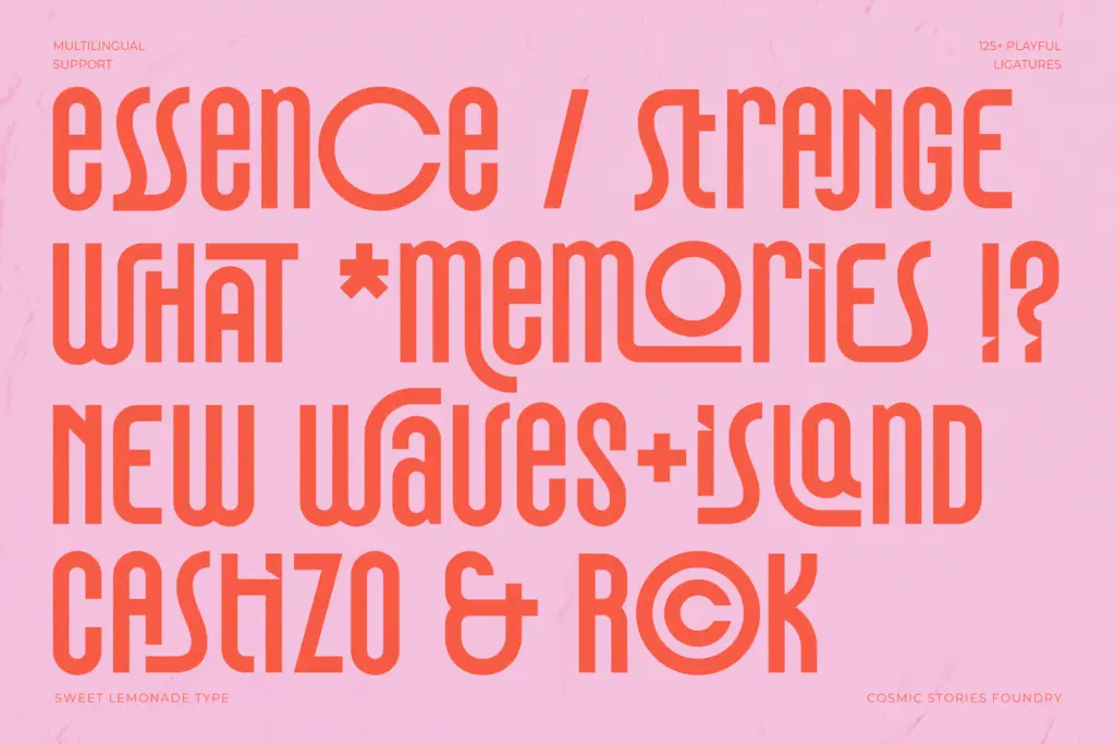 Sweet Lemonade specimen — Use cases