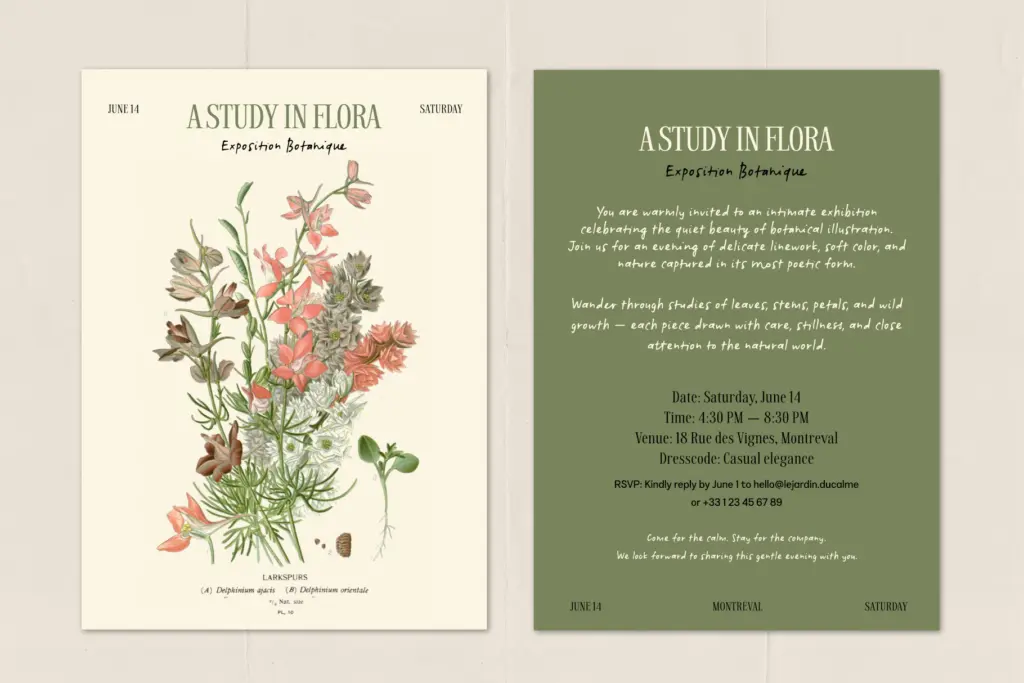 Botanicale specimen — Use cases