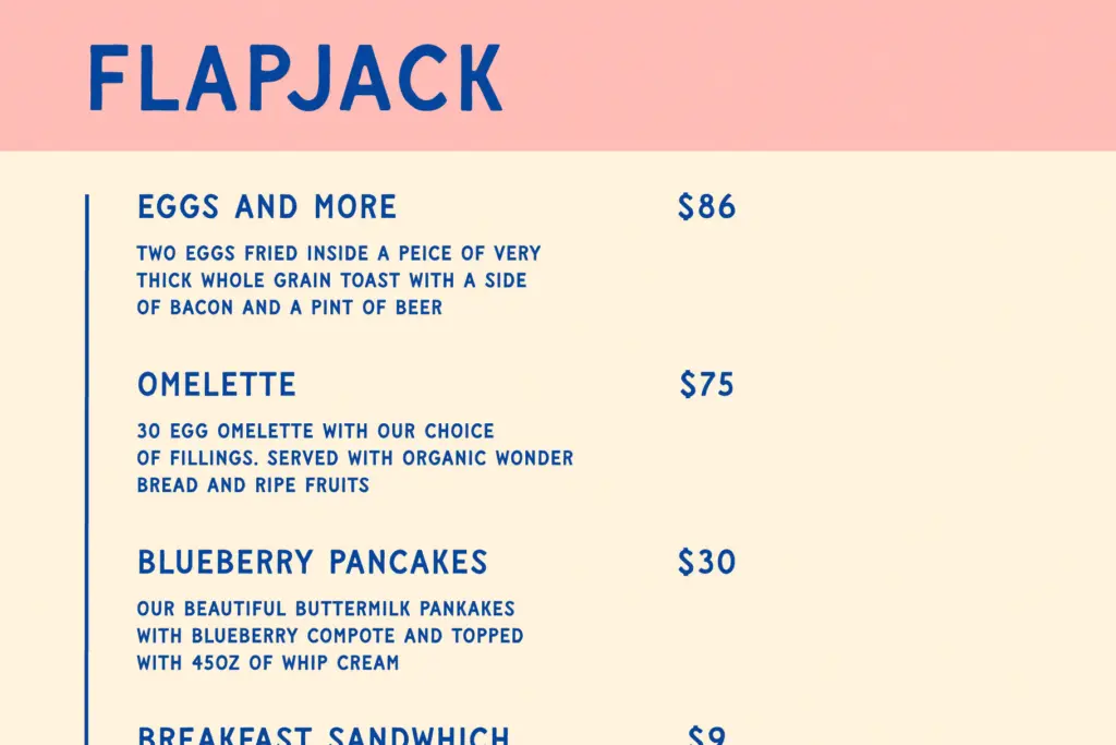 Flapjack specimen — Use cases