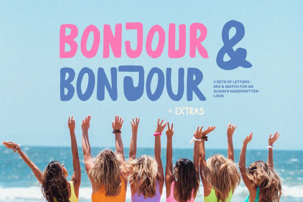 Bonjour & Monsieur specimen — Use cases