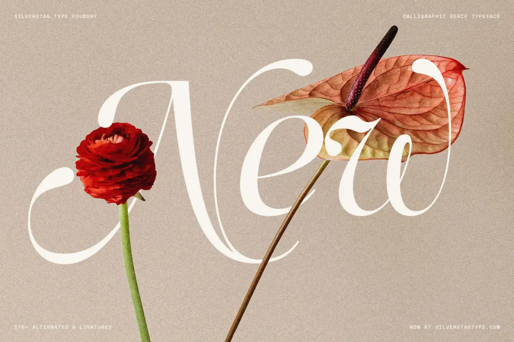 Netsera specimen — Character set and features