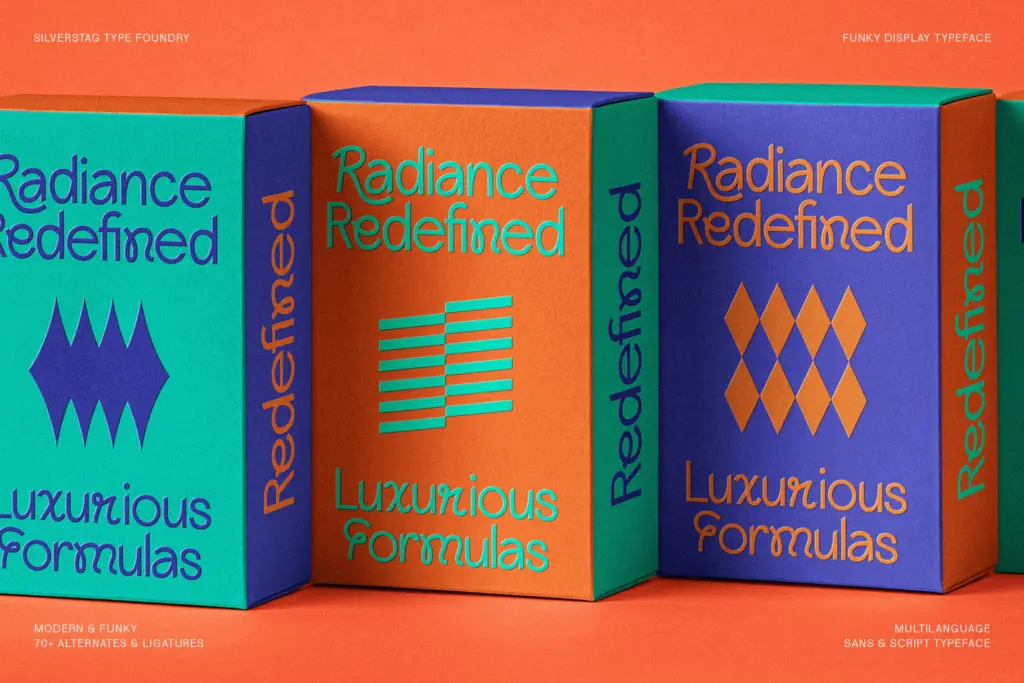Lightshift specimen — Design style