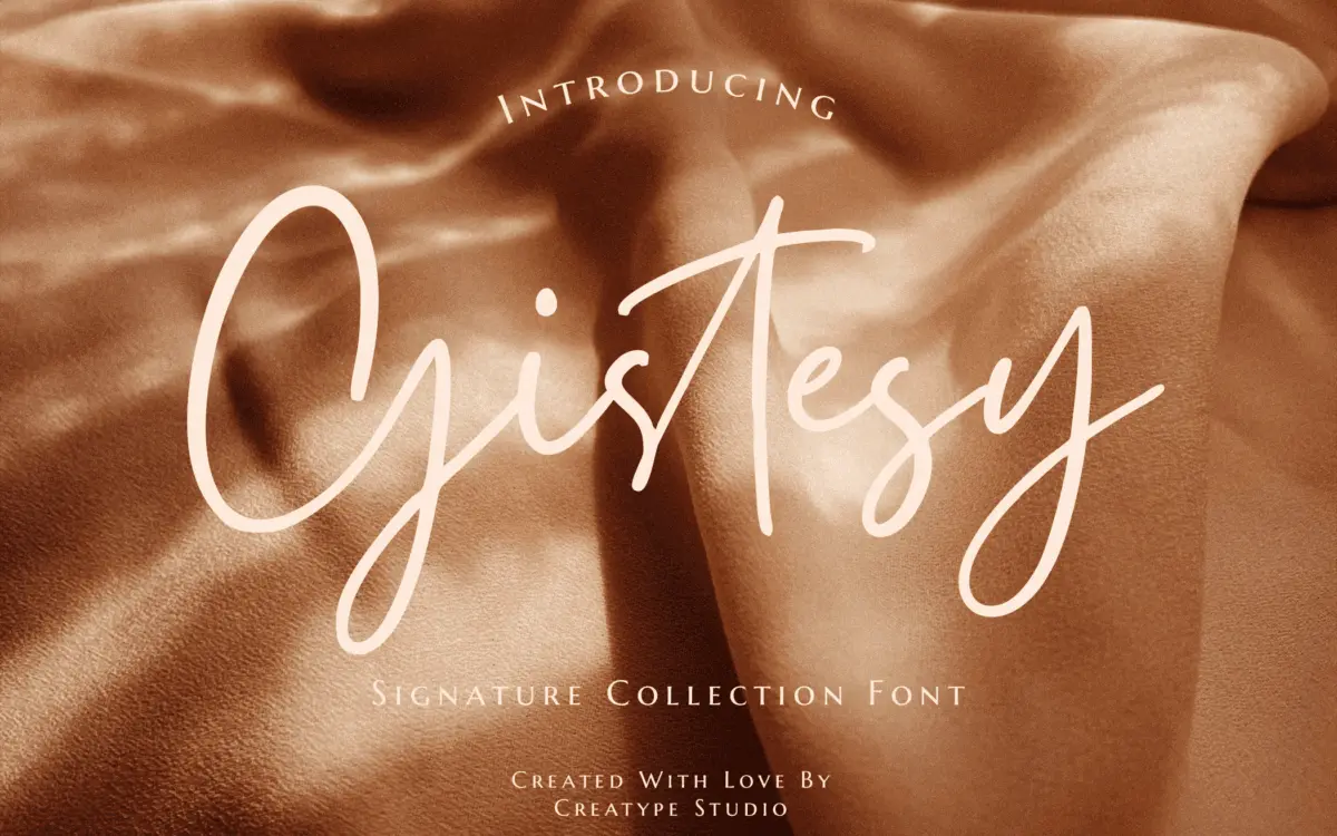Gistesy Signature Collection: a signature script for logos and quick branding jobs